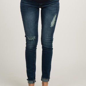 NWOT Distressed Cuffed Jean